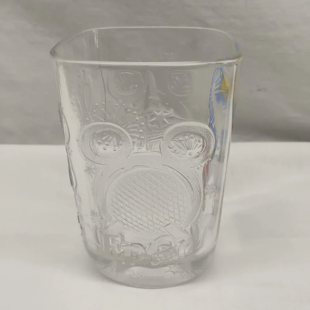 McDonalds 2000 Walt Disney World Epcot Glass Fantasia Wizard Mickey Mouse - Picture 4 of 7